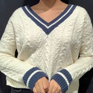 H&M cable knit sweater